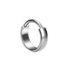 8/10mm Titanium Hoop Earring Silver Earlobe Piercing Jewelry Punk Cartilage Circle Earring  Daily