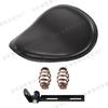 Retro Triangle Seat Bag for Harley Motorcycle - Leather Spring Cushion Accessory
