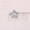 Korean Y2K Silver Star Hairpin - Versatile Metal Five-Pointed Star BB Clip Accessory