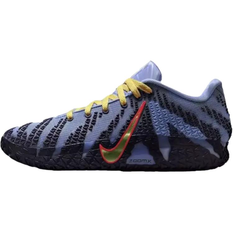 Nike Ja 3 GS Kanal 12 Barnesko Blå Universitetsgull Lilla-Dynasti IB4773-700