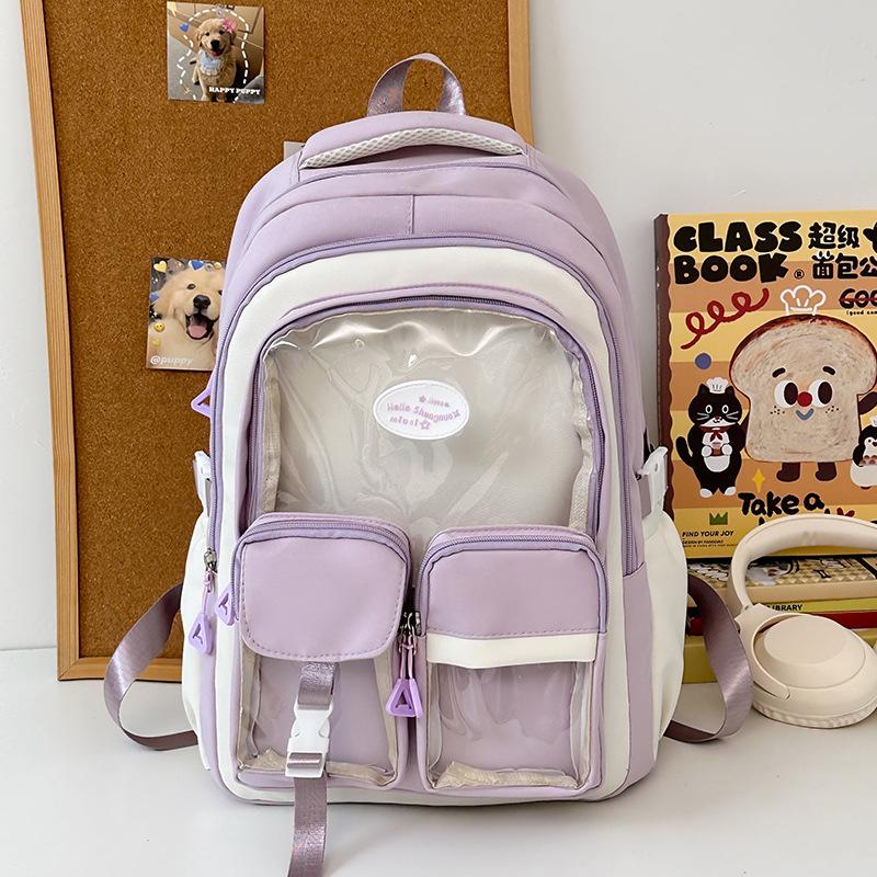 Children's Schoolbags Elementary School Girls Junior High School Students High School Students Pain Bags High Value Backpack