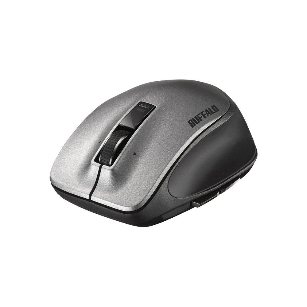 Buffalo BUFFALO Wireless Laser Premium Fit Medium BSMLW505MBK Mouse, Size, Black,