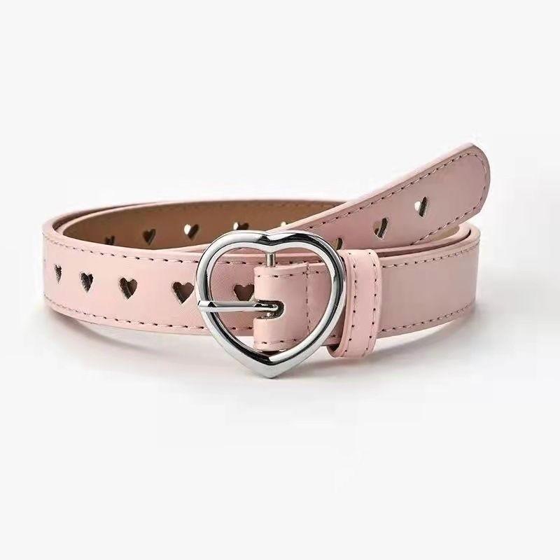 Stylish Korean Women's Simple Pin Buckle Belt Versatile Casual Fashion Accessory