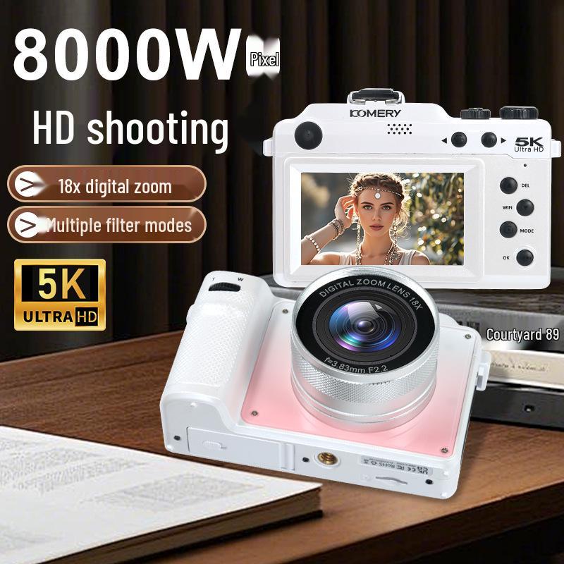 

Entry-Level 8K Portable Digital Camera for Students and Travel чорний