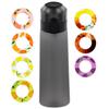 650ML Flavored Water Bottle Scent Up Water Cup 7 Fruit Fragrance Pods Water Cup With Straw Leak Proof for Outdoor Sports