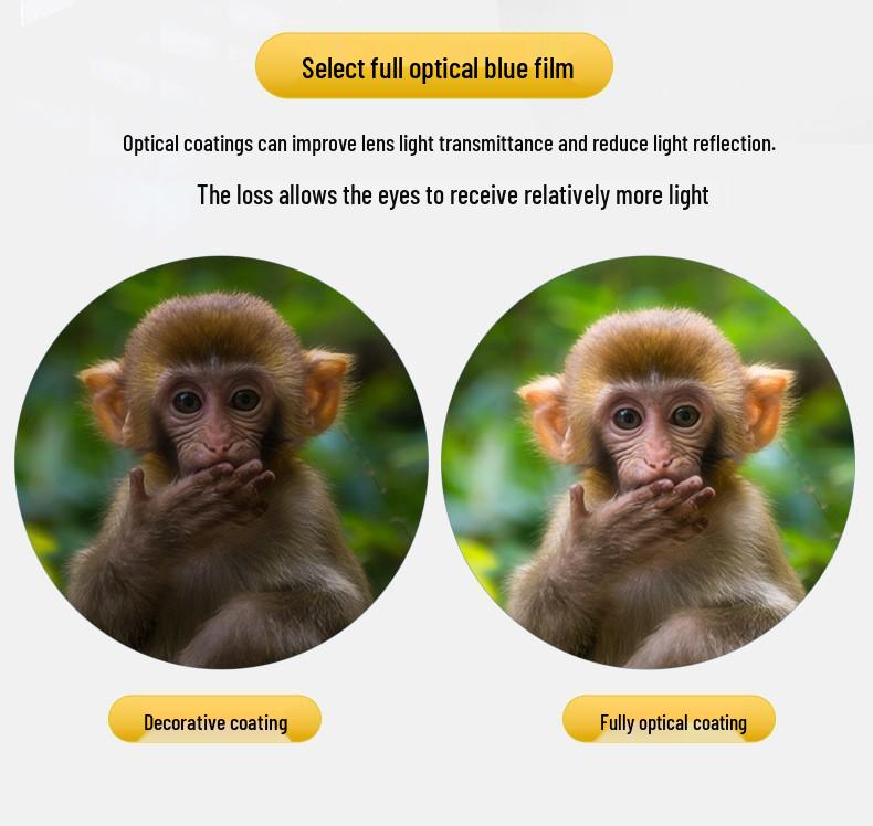 10x25 HD Binoculars & Smartphone Telescope for Concerts