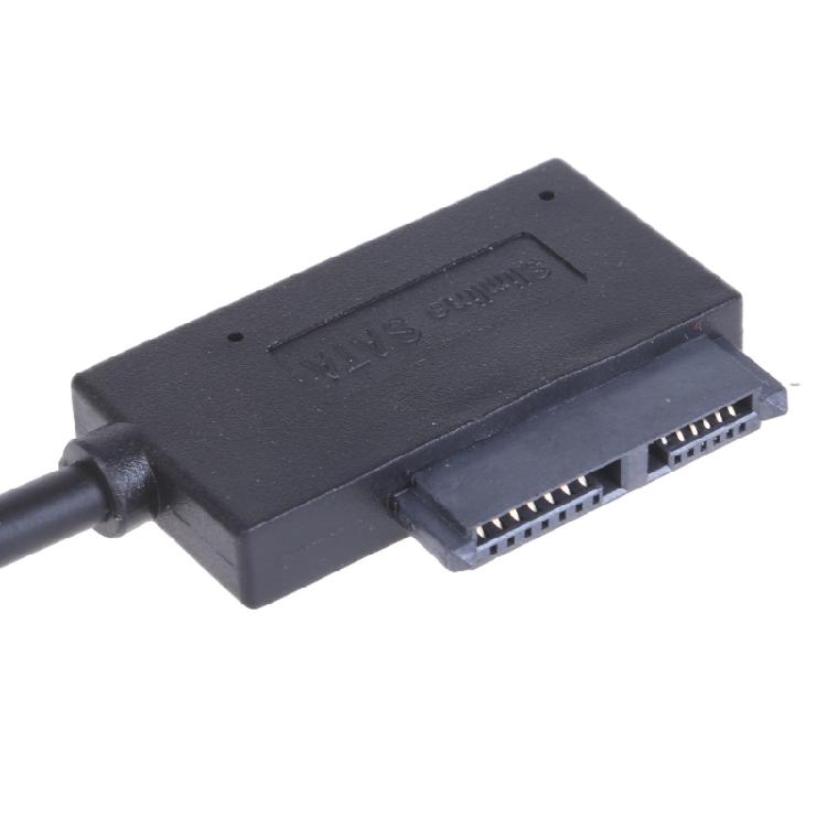 Güvenilir ve Verimli USB2.0'dan 7+6 13 Pin Slimline SATA Kablosu Kolay Kurulum