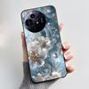 Case For TCL 50 Pro NxtPaper 5G Phone Case Luxury Fashion Butterfly Flower Black Soft TPU Silicone Shockproof Cover Casing Shell