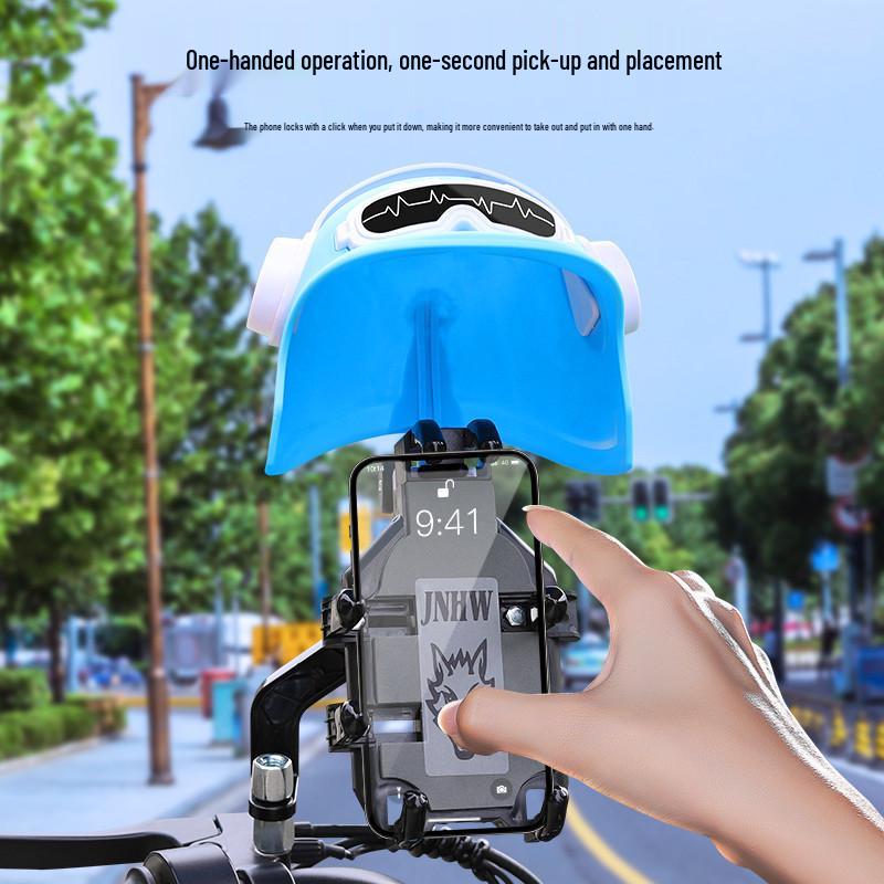 Support de téléphone pour voiture et vélo électrique - Antichoc, Support de navigation pour moto et vélo