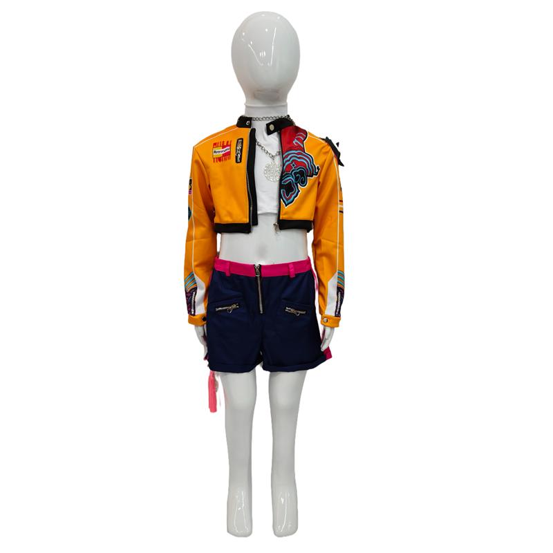 Kpop Demon Rumi Zoey Mira Cosplay Hunters Huntrix Costume Girl Group Idol Role Play Halloween Carnival Party Outfit Suit