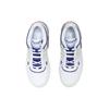 New LiNing Attack 2020 Cushioning Anti Slip And Wear Resistant Mid Top Vintage Basketball Shoes Women's White Blue AGBQ116-1