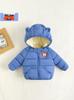 Winter Cartoon Fleece-Lined Cotton Jacket for Kids