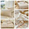 Class A Pure Cotton Bed Sheet, Duvet Cover, and Pillowcase Set – Available in Three-Piece or Four-Piece, All Seasons, Home/Homestay
