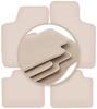 PREMIUM Beige Floor Mats For: Opel Corsa B Hatchback 1993-2001