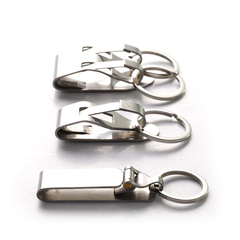 Anti-Lost Belt Key Holder Key-Clip Detachable Keyrings For Keys Belt Keychain
