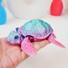 3D Printed Turtle Figurines Movable Joints Creative Collection Desktop Decoration Ornaments Holiday Gifts for Decoration Crafts
