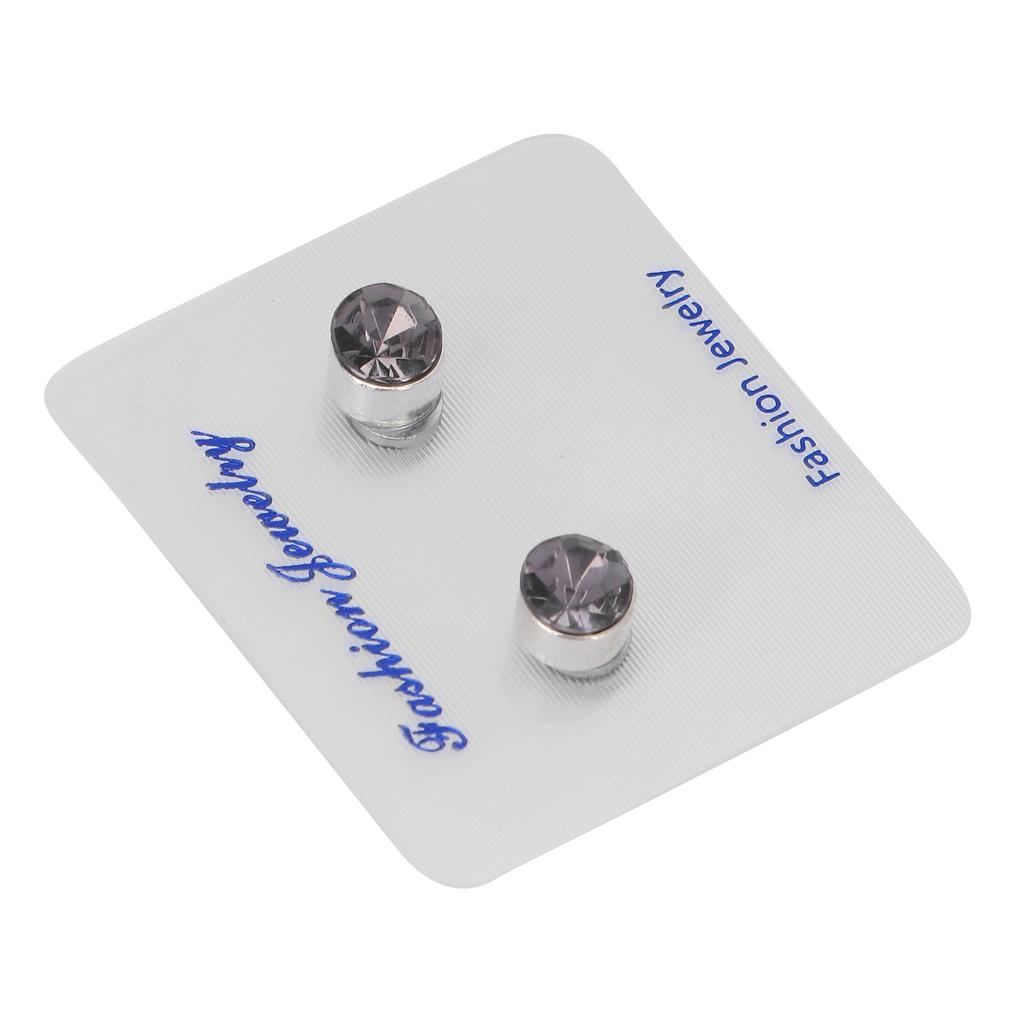 Magnetischer Gesundheits-Ohrring Magnettherapie Schlankheits-Ohrring Stimulierende Akupunkturpunkte Stecker Grau