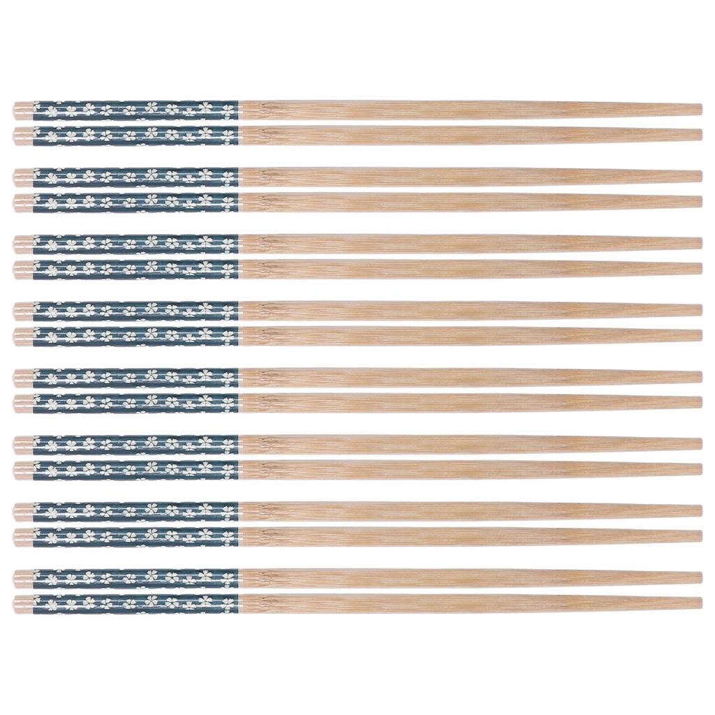8 Pairs Bamboo Chopsticks Reusable Classic Japanese Style Chop Sticks Set for Home Restaurant