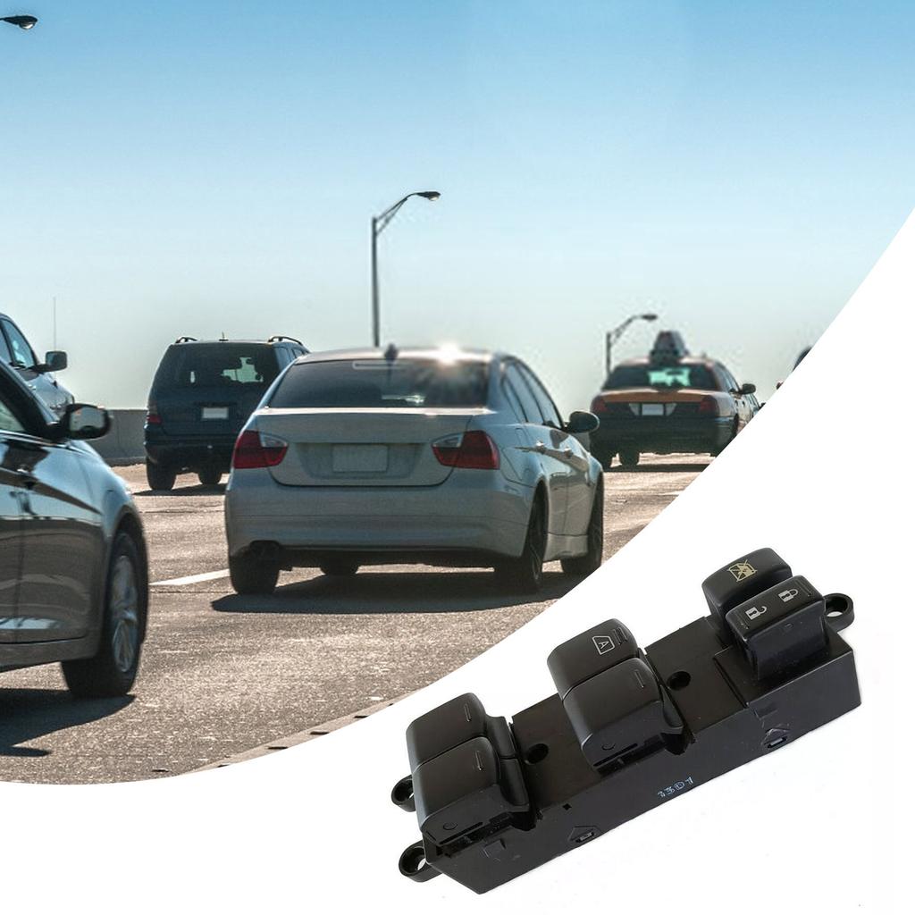 Front Left Door Glass Lifter Button Automotive Accessories for 2009-2012 Car Power Window Switch 25401ZW80A