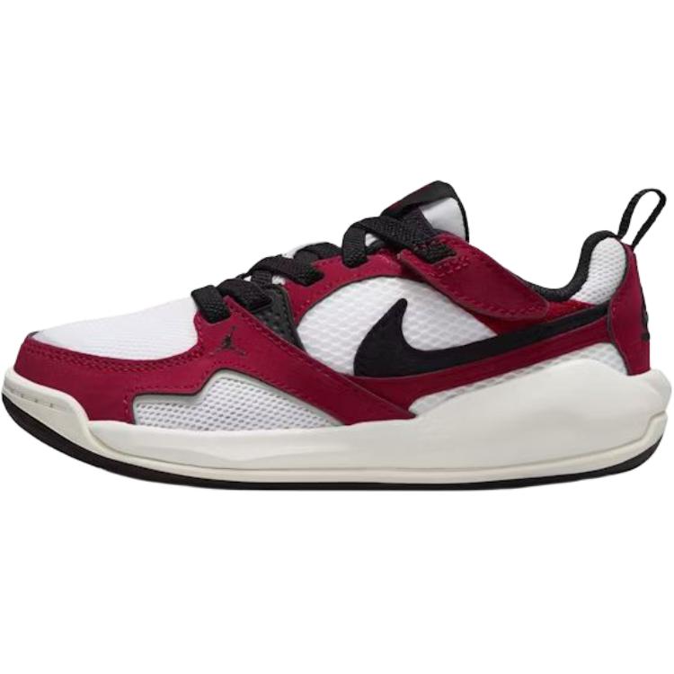 

Jordan CMFT Era Soft And Comfortable Low top Kids Lifestyle Shoes White Red Children Aged 3 7 Years Old HQ0507-106 28.5
