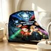 Batman Pattern Blanket for Home Decoration, Bed, Sofa, Car Travel, Camping, Suitable for All Seasons, Birthday Christmas Gift