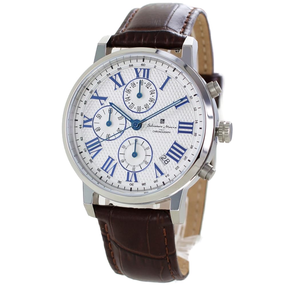 

Дата Кожа Кожаные Часы [Salvatore Marra] Мужские Часы, Хронограф, Календарь, Ремешок, [] №1