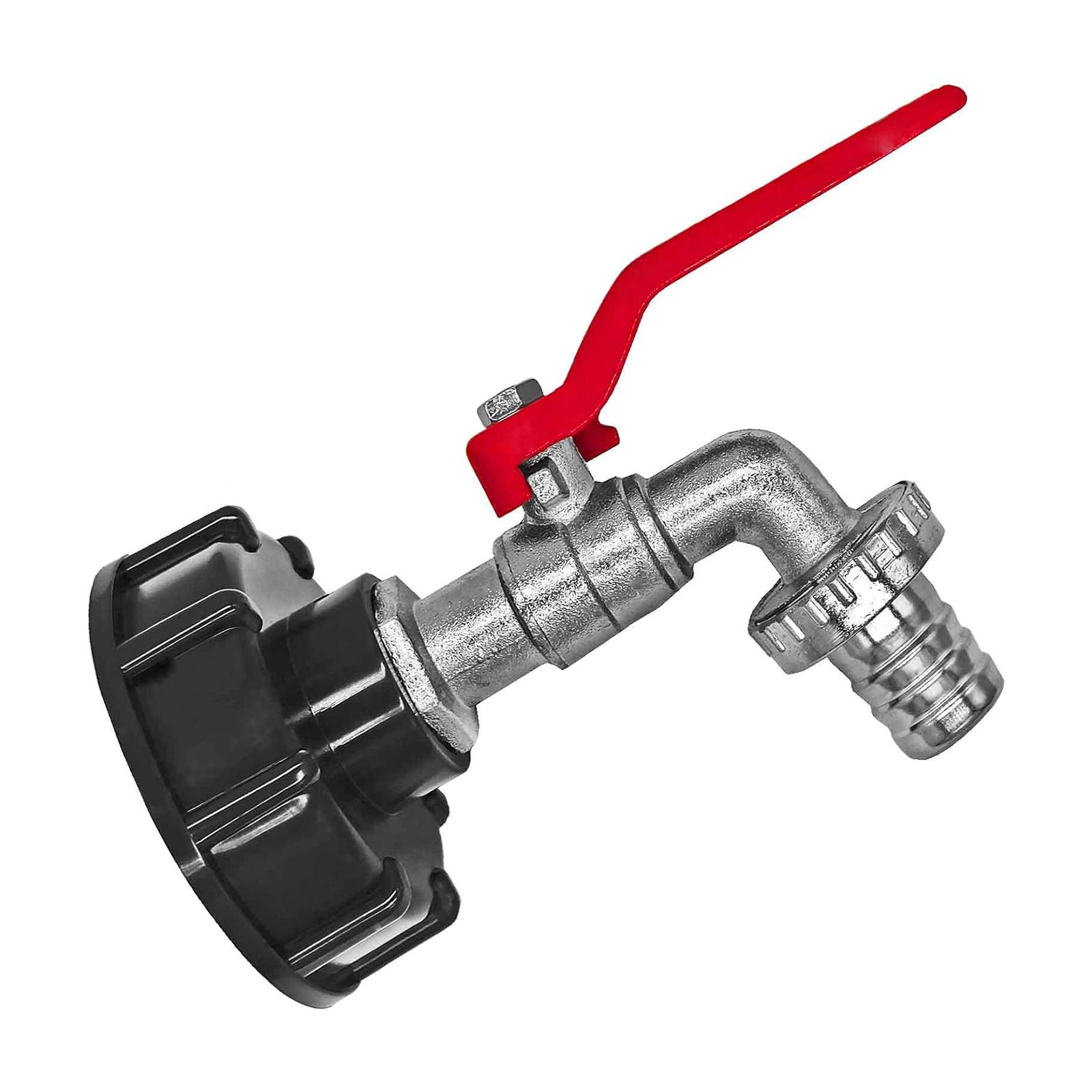 

Reliable Tap Adapter Garden Hose Nozzle Suitable for 3/4 Inch Connection Pipe Cap Connector Male Thread Tank Accessories