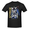 Mecha Warrior Gundam Anime T Shirt for Men 2026 Cotton Freedom T-shirts Summer Short Sleeve Tee Shirt Slim Fit Clothing Gift