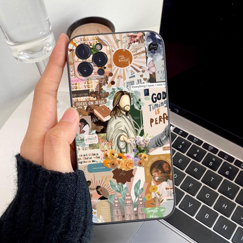 Faith Christian Religious Jesus Phone Case For IPhone 18 15 14 11 12 13 Mini Pro XS Max Cover 6 7 8 Plus X XR SE 2020 Funda Shell