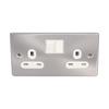 Wall Socket Dual  Standard Electrical Outlet with Switch Power Supply Accessories  13A