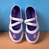 Sapatos Casuais para Caminhada de Meninas da Moda Sapatos de Princesa Vazados Tênis Planos Leves para Estudantes Femininas Calçados para Corrida e Viagem