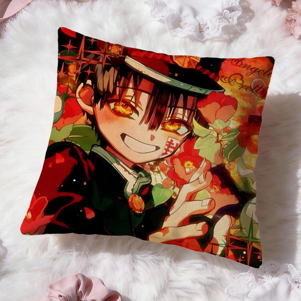 b-Bound Hanako-kun Cushion Cover Premium Comfort Reversible Pillow Cove -Two in One Design for Any Room & Car Interior
