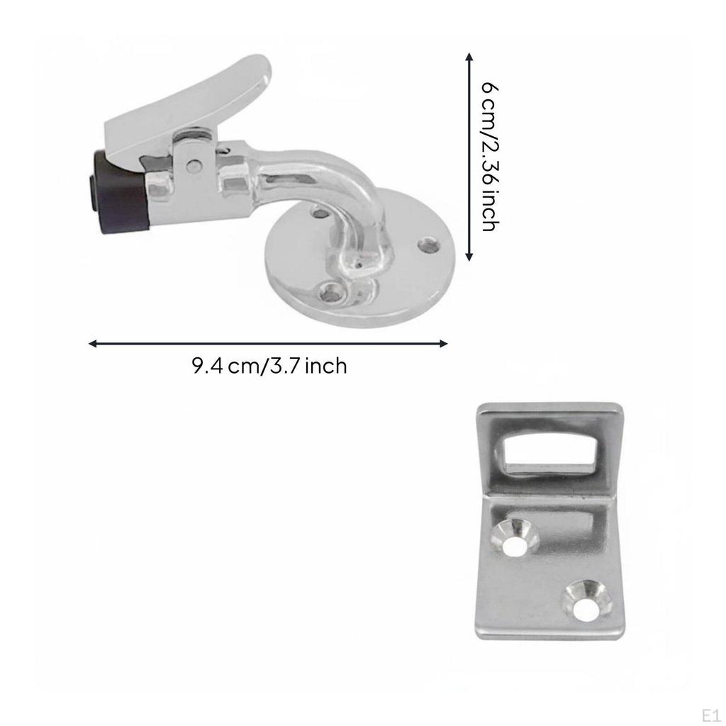 90 Degree Door Holder Anti Retainer RustResistant Marine Hardware for RV