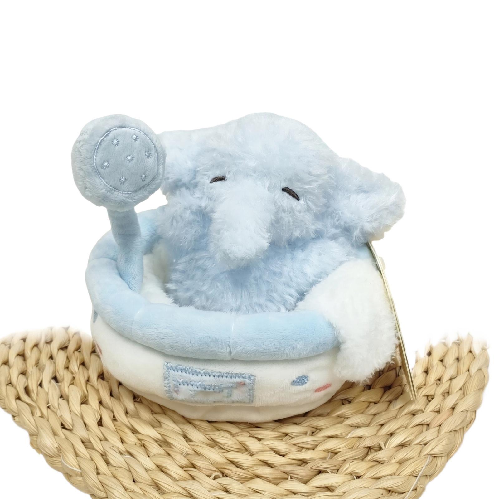 

Nose Bear Adorable Bubble Bath Series Desk Ornament Plush Toy Soft And Cute Brown Bear Figurine Creative Gift For Kids One Size
