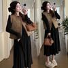 Maternity Autumn/Winter 2026 Fashion: Small Fragrance Style Vest & Dress Set