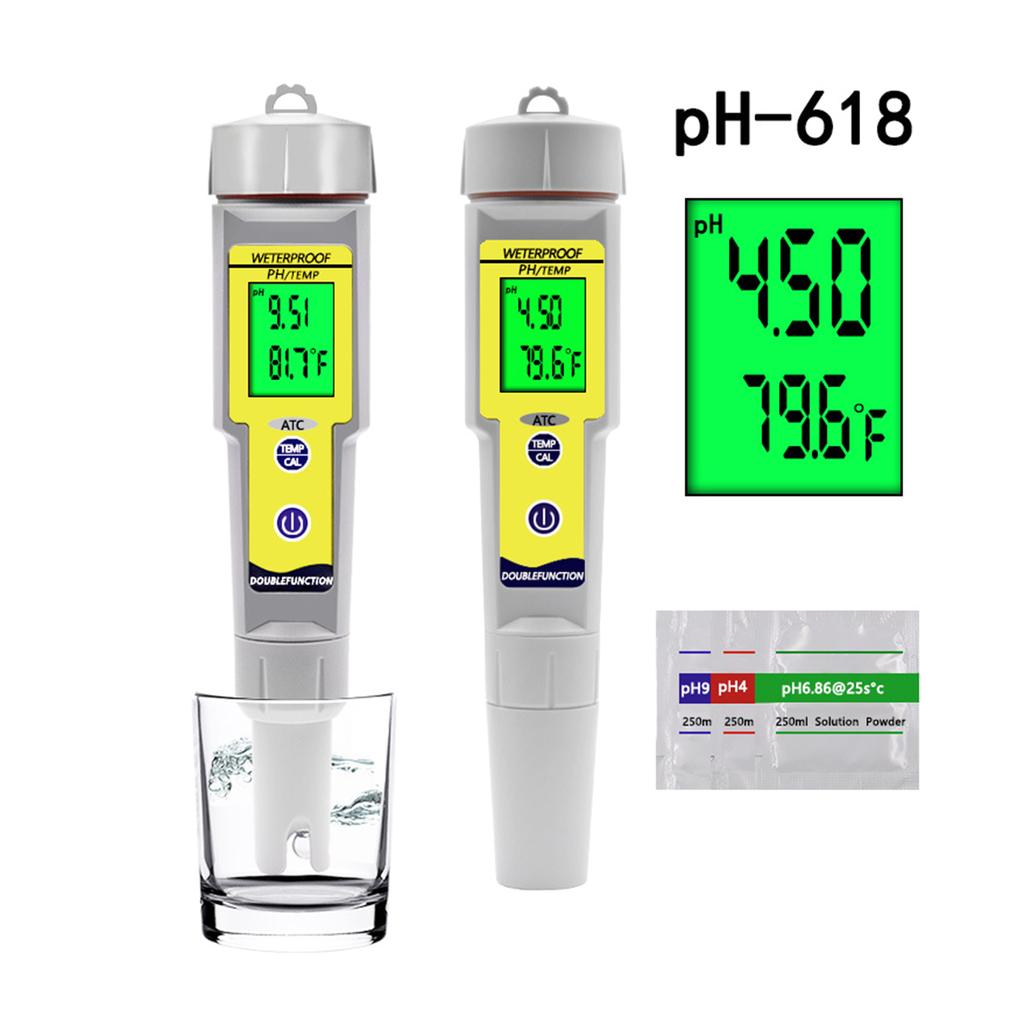 Portable pH Meter Acid Alkali Meter Ph Tester  Accurate Testing for Quality Control Foods Precise Measurements Tool