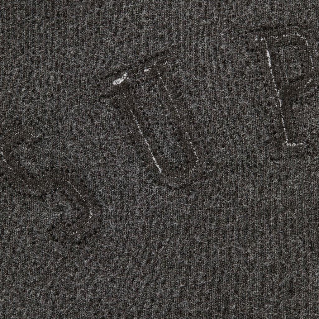 Supreme Overprint S/S Top Black