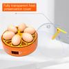 6 Egg Incubator Automatic Turning Temperature Control Breeding Hatchery Chicken Quail Duck Birds Mini Brooder Incubation Device