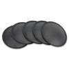 5PCS Various Sizes Optional Subwoofer Dust Cap Black Paper Horn Protective Bass Horn Protective Audio Equipment