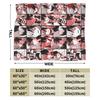 Todoroki Shoto Collage Blankets Velvet Boku No My Hero Academia Ultra-Soft Throw Blanket for Outdoor Travel Bedspread