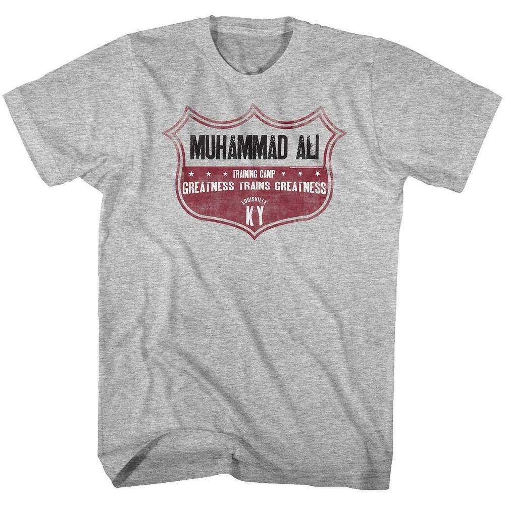 Muhammad Ali - Crest - Short Sleeve - Heather - Adult - T-Shirt