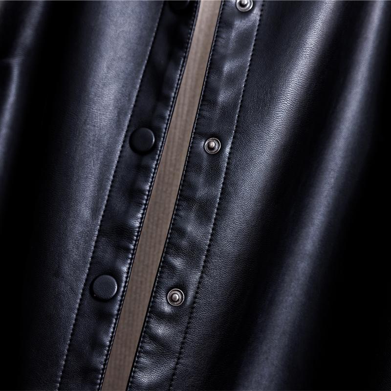 Elegant Faux Sheepskin Coat for Women Outerwears Faux Leather Jackets Female Top