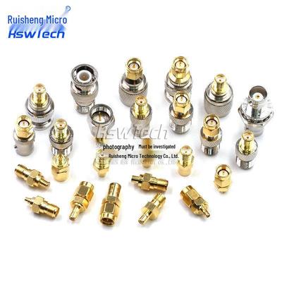 HF-Koaxialadapter: SMA auf TNC, BNC, MCX, MMCX, SMB, F, Stecker/Buchse