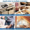2/4PCS Woodworking Jig Cabinet Tool Home Furniture Steel Drawer Front Installation Clamps Drawer Panel Clips Carpentry Tools