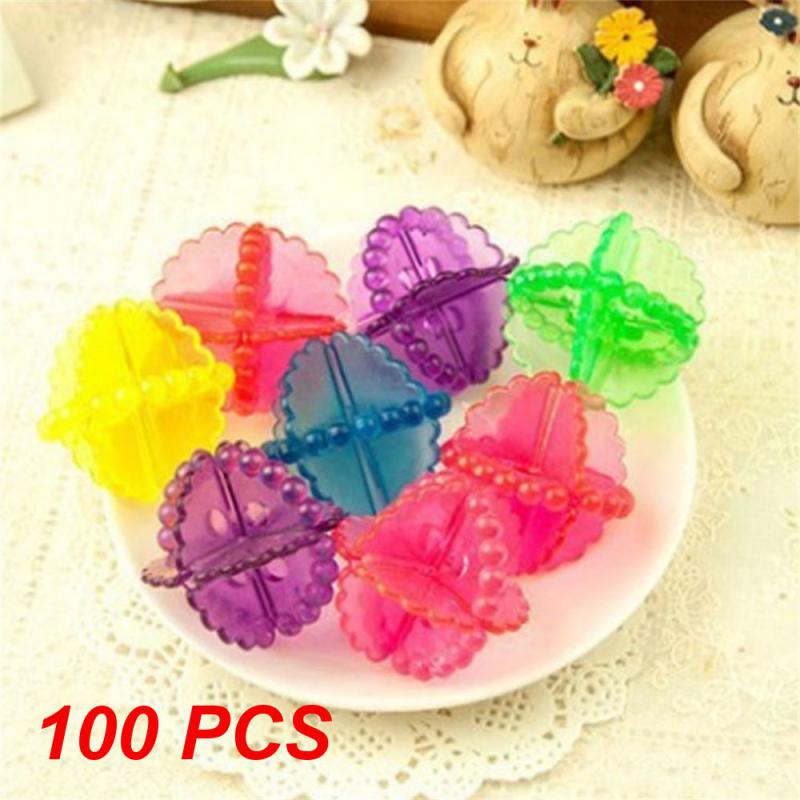 10~100PCS Laundry Ball Anti- Transparent 25g 5cm Household Cleaning Tools Wash Ball Protective Multifunctional