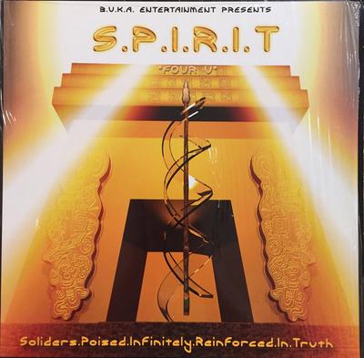 12inch Record S.P.I.R.I.T. - Four U BUK6 B.U.K.A. Entert 2002 US Rap & Hip-Hop/R&B Used