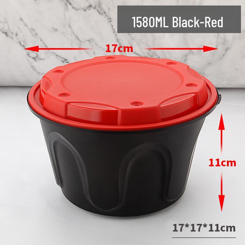 Handun Eco-Friendly Tamper-Proof Round Takeout Container