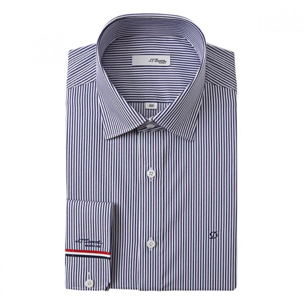 S.t. Dupont Long Sleeve Regular Fit Stripe Shirt Se5fm12ls907sny 95
