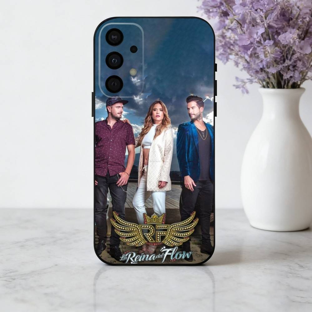 Queen of Flow La R-Reina Del F-Flow Phone Case For Samsung Galaxy A73,A72,A71,A70,A53,A52,A51,Others Soft Black Cover