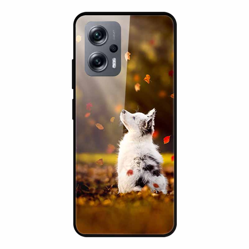 For Poco X4 GT Case Shockproof Tempered Glass Hard Back Cover For Xiaomi Poco X4 GT 5G Soft Bumper Coque PocoX4 GT X4GT Case